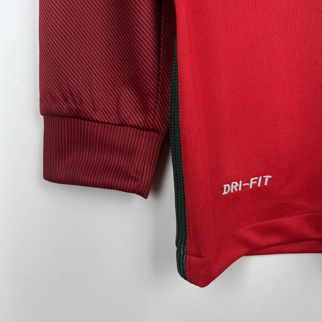 Portugal 2016 Long Sleeve Home Jersey