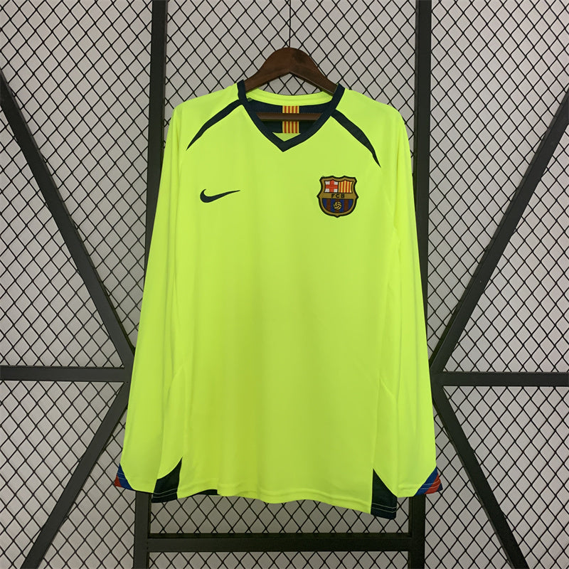 Barcelona 2005-06 Long Sleeve Away Jersey