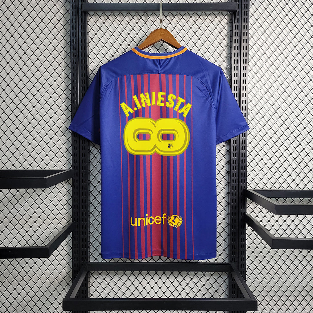 Barcelona 2017-18 Home Jersey