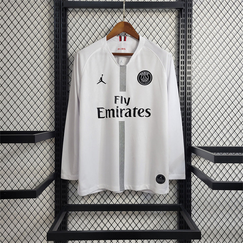 PSG 2018-19 Long Sleeve White Jersey