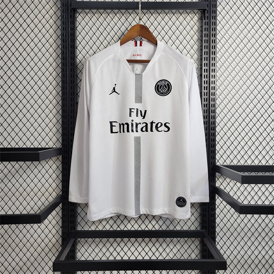 PSG 2018-19 Long Sleeve White Jersey