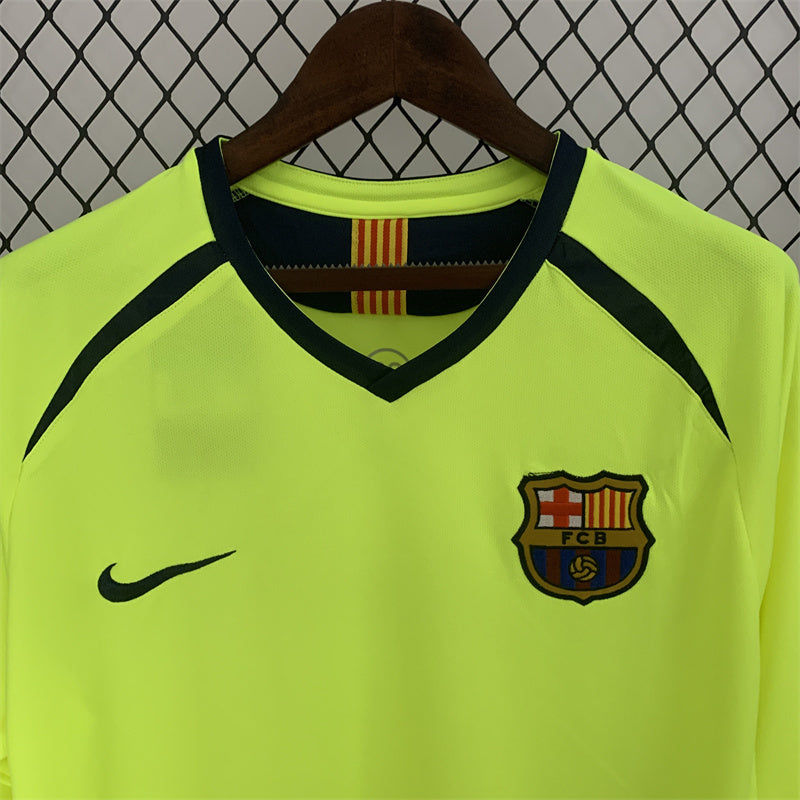 Barcelona 2005-06 Long Sleeve Away Jersey