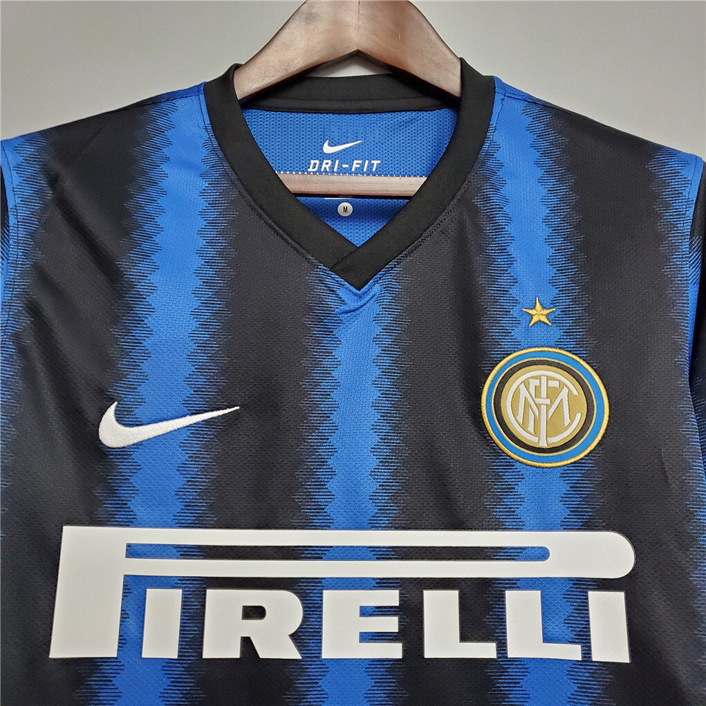 Inter Milan 2010-11 Long Sleeve Home Jersey